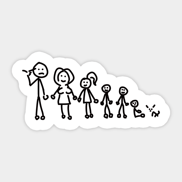 Family Pain Sticker by mrpsycho